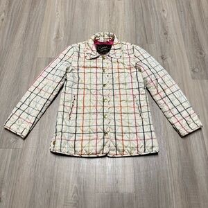 Coach Tattersall Quilted Plaid Jacket | Women’s XS